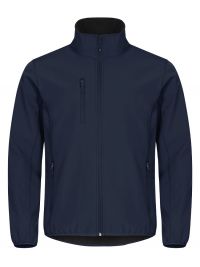 Herren Softshell Jacke Dunkelblau